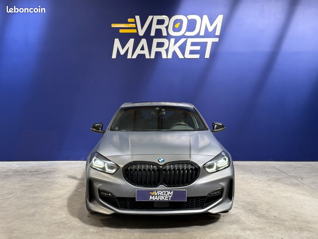 BMW Série 118D 150ch M Sport - Suivi Complet - CarPlay - Toit ouvrant - Frozen Pure Grey (image 8)