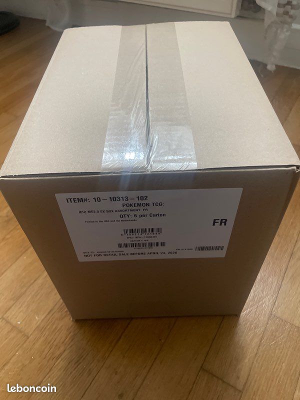 Case de coffret 4 booster Héros transcendants Pokémon (image 1)