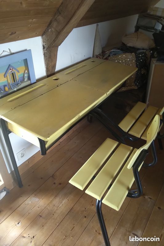 Bureau pupitre Ecolier (image 1)