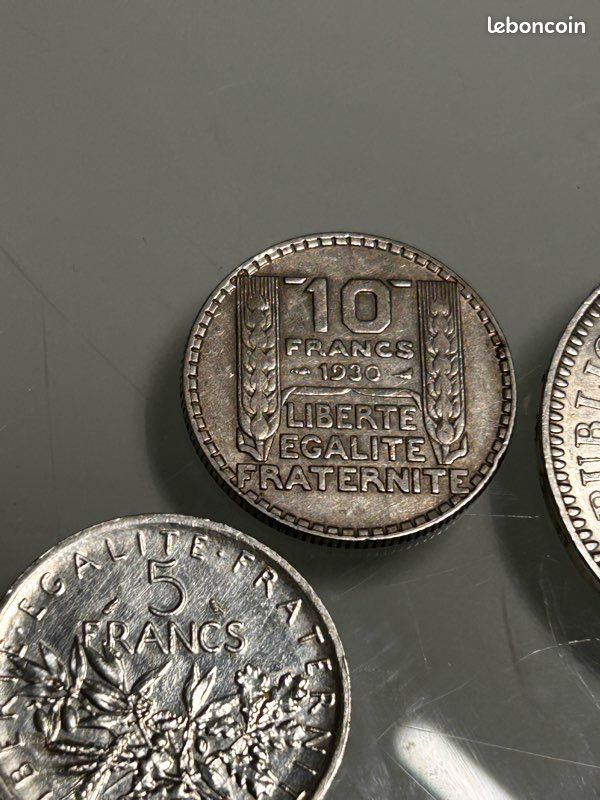Lot Pièces Argent - 15 X 10 Francs Hercule + 2 X 50 Franfs Hercule + 10 Euros Semeuse