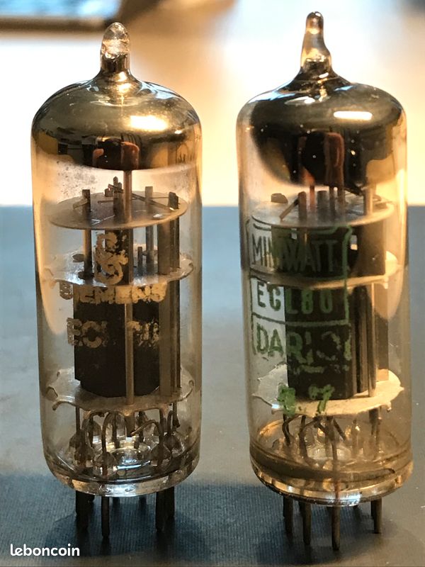Double Pentode Philips Miniwatt ELL1 – Tube NOS D'époque, Fabrication Pays-Bas