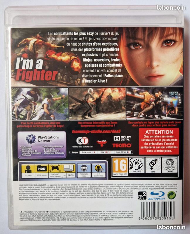 Dead or Alive 5 (PS3) (image 2)