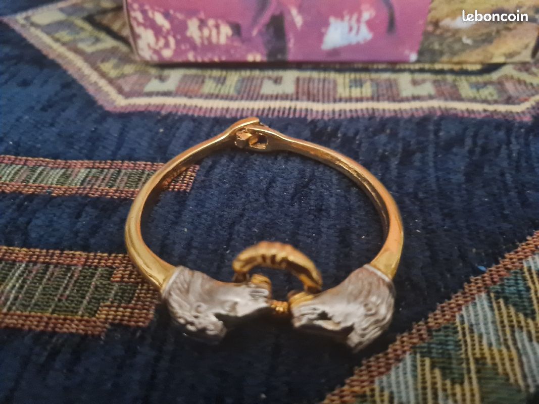 Bracelet avec tete de lion (image 3)