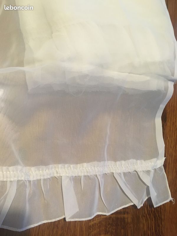 Rideaux blanc 208cm (image 4)