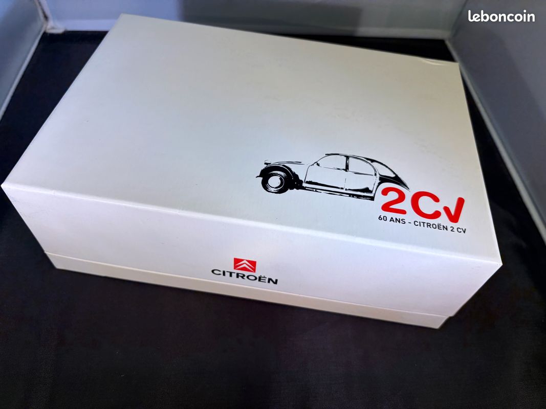 Miniature Citroen 2CV, Coffret 60 ans de la 2CV 3 voitures - francis