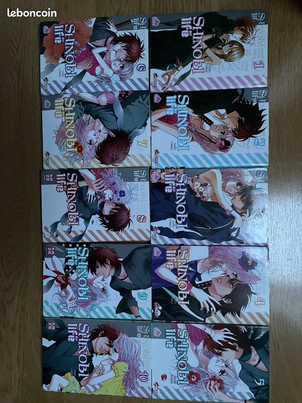 Lot mangas Shinobi Life + posters (image 1)