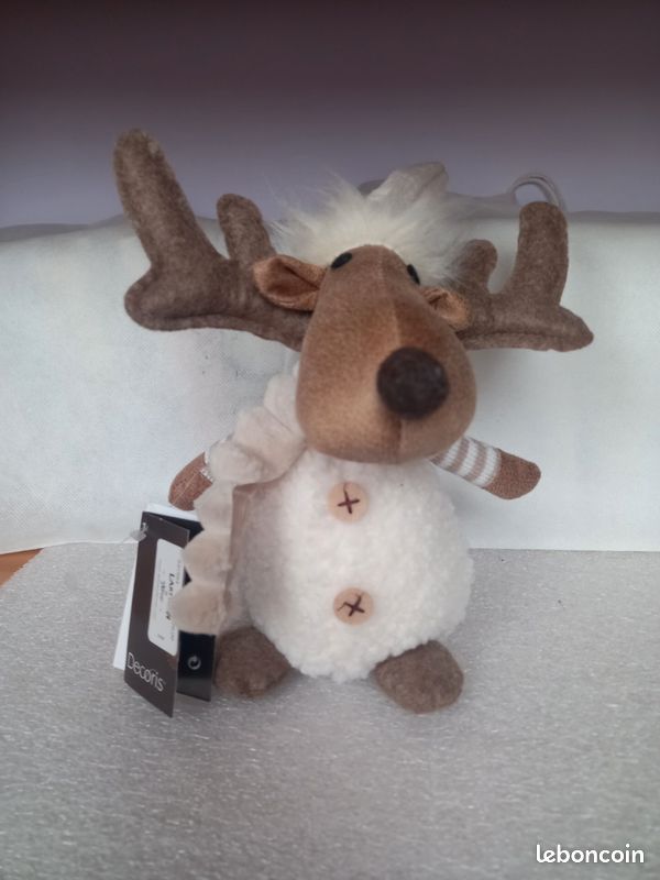 Peluche renne de Noël Jeux Jouets