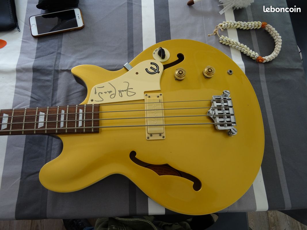29 Basse EPIPHONE JACK CASADY BASS Signée Jack Casady (image 4)