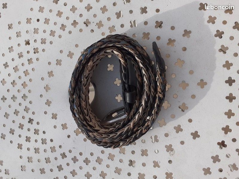 Ceinture femme bleue marine (image 1)