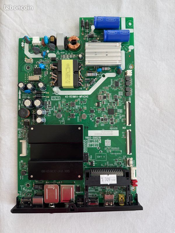 Carte Mère TCL 40-MT21X7-MPA2HG Neuve Pour TV 32S5201 - Pièce Détachée