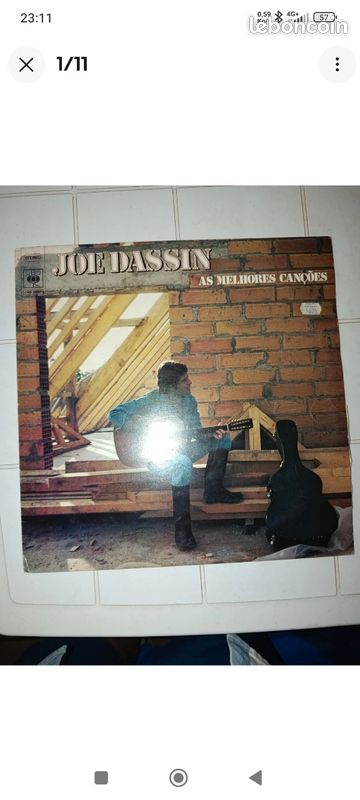 33 Tours Joe Dassin as melhores cancaoes import Portugal (image 1)