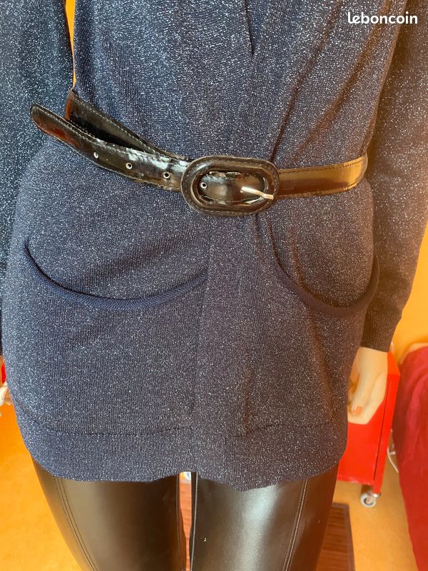 Gilet/cardigan CAROLL - Neuf - T. 36 (image 4)