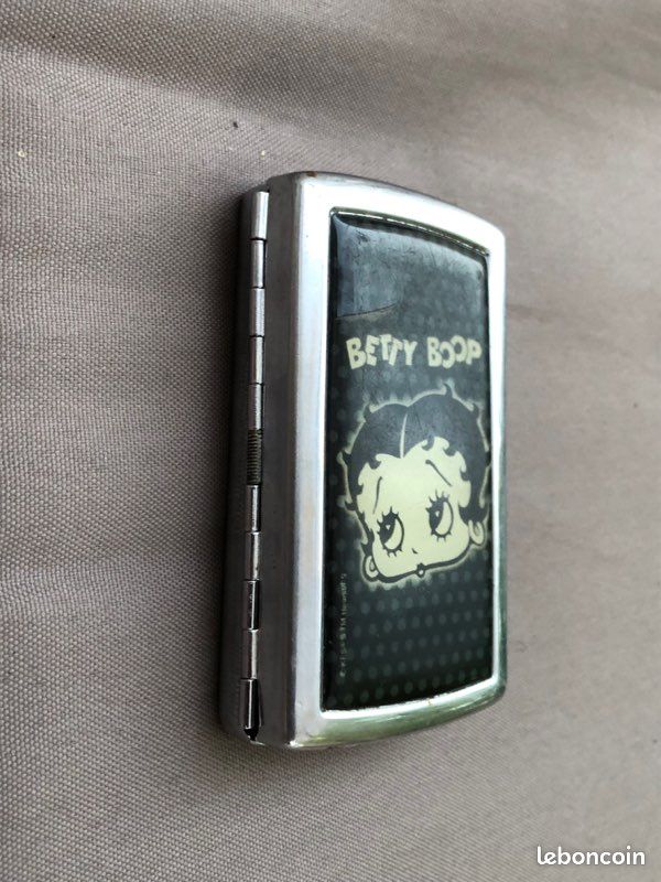 hard cigarette cases Vintage Brown Cigarette Case | Mid-Century Metal & hard case Holder with  Elastic Strap