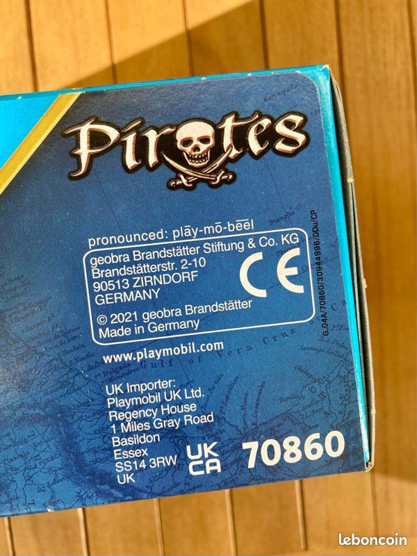 🏴‍☠️ Pirate PLAYMOBIL neuf 70860 – La chasse au trésor des pirates - Boîte neuve, jamais ouverte 👍 (image 3)
