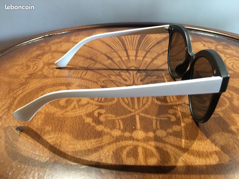 Lunettes de soleil noir et blanc (image 2)