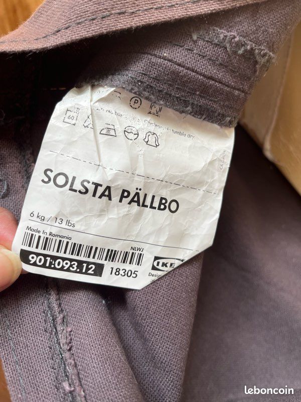 Pouf IKEA solsta pällbo (image 5)