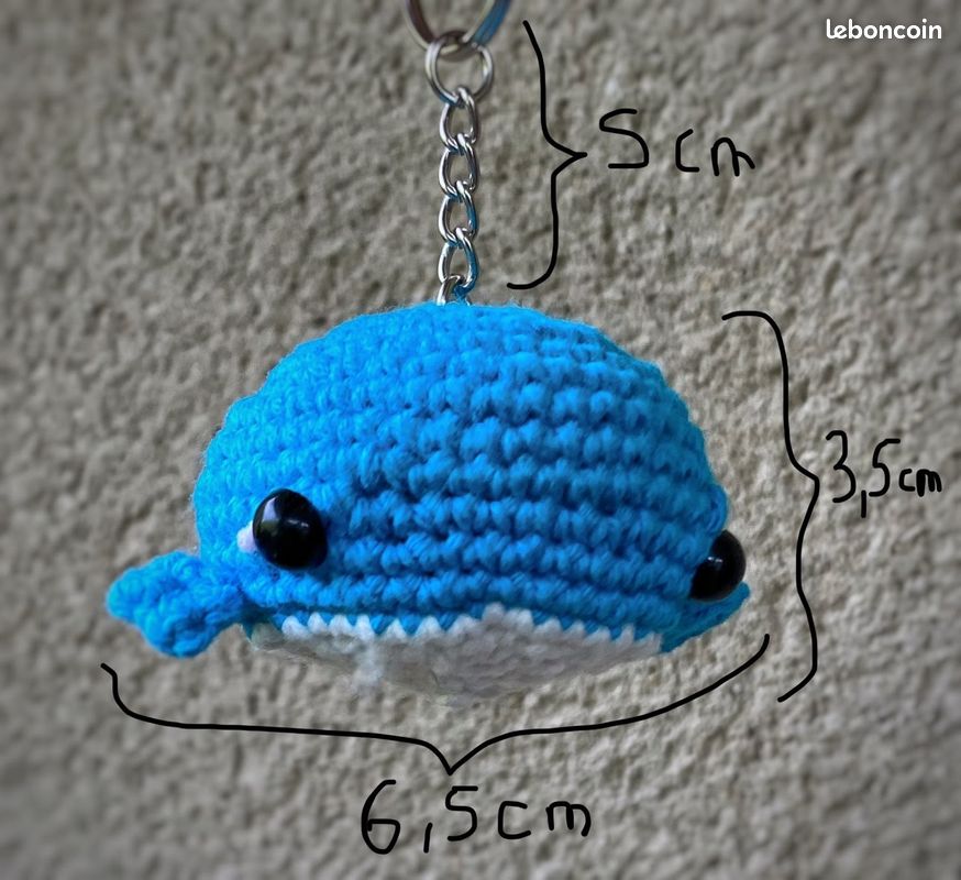 Porte clef baleine (image 3)
