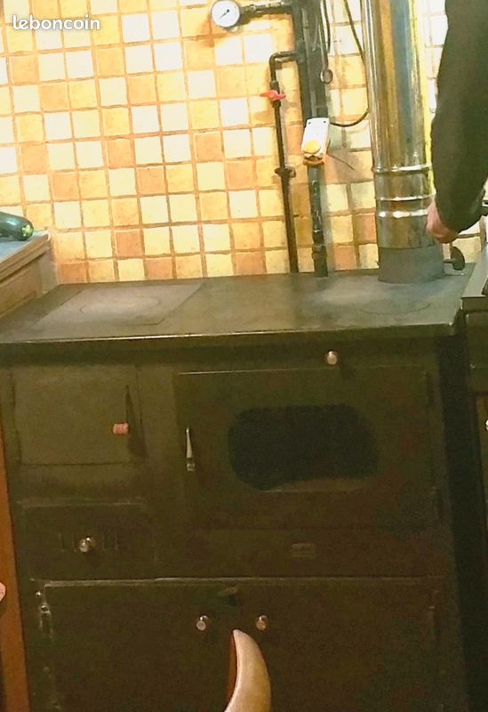 Cuisinière chaudière bois hydro avec accélérateur (image 2)
