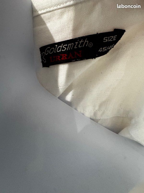 Chemise, lin, GoldSmith, taille Xxl/ XL (image 3)
