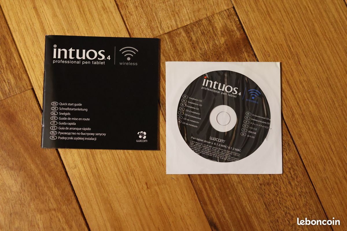 Wacom tablette graphique INTUOS 4 M wireless (image 6)