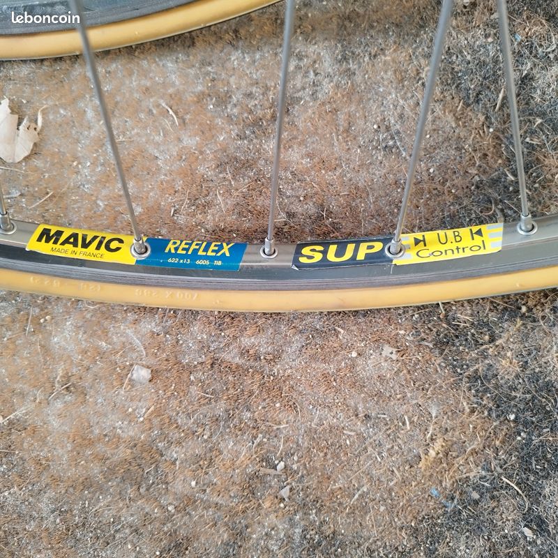 Jante Mavic GL 330 Tubulaire – Occasion – Diamètre 59,3 Cm – Vélo Route