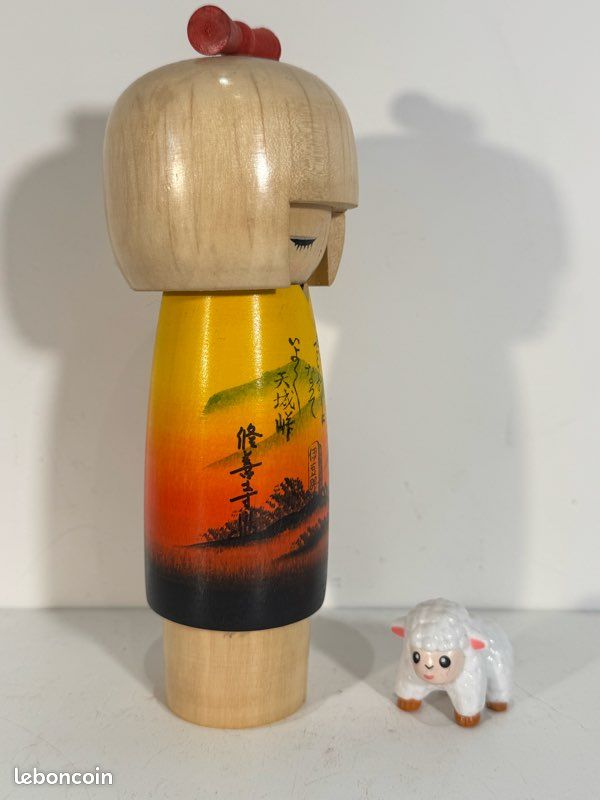 Kokeshi vintage par miyagawa kunio (image 4)
