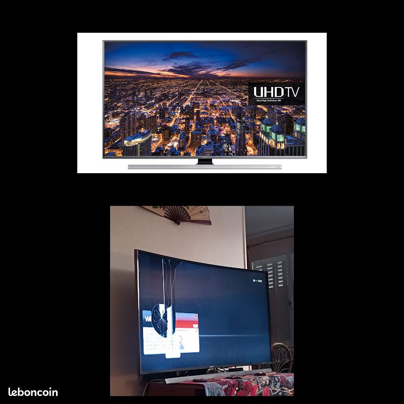 Télévision Samsung dalle abîmée, 48 pouces, in (image 1)