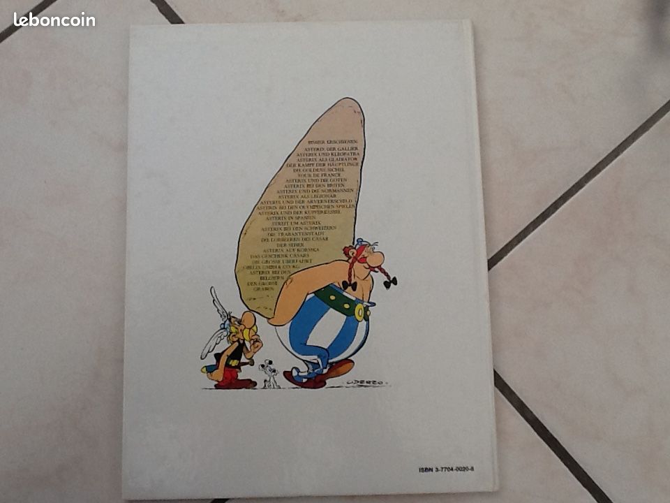 BD Asterix en allemand (image 2)