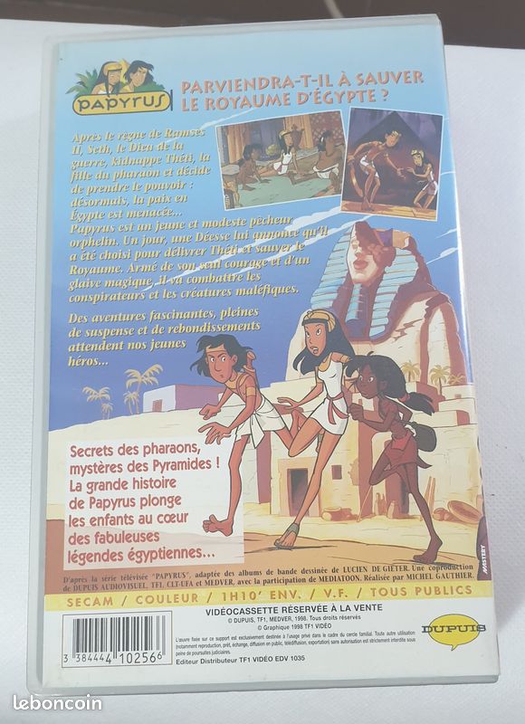 VHS Papyrus le film - VL83160 (image 2)