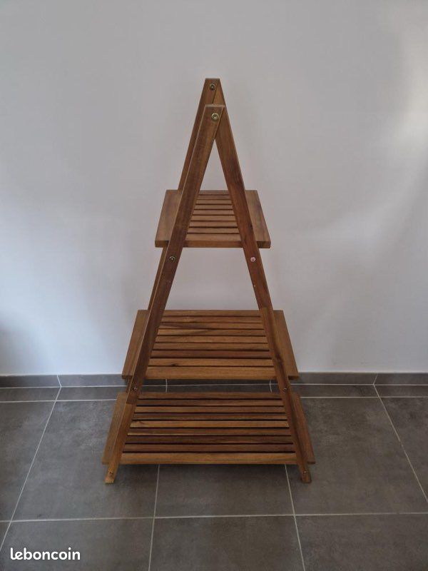 Étagère à 3 étages en bois (image 2)