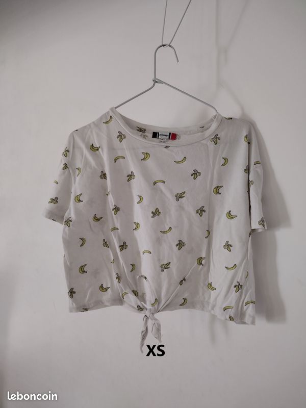 Tee-shirt fille XS (image 1)
