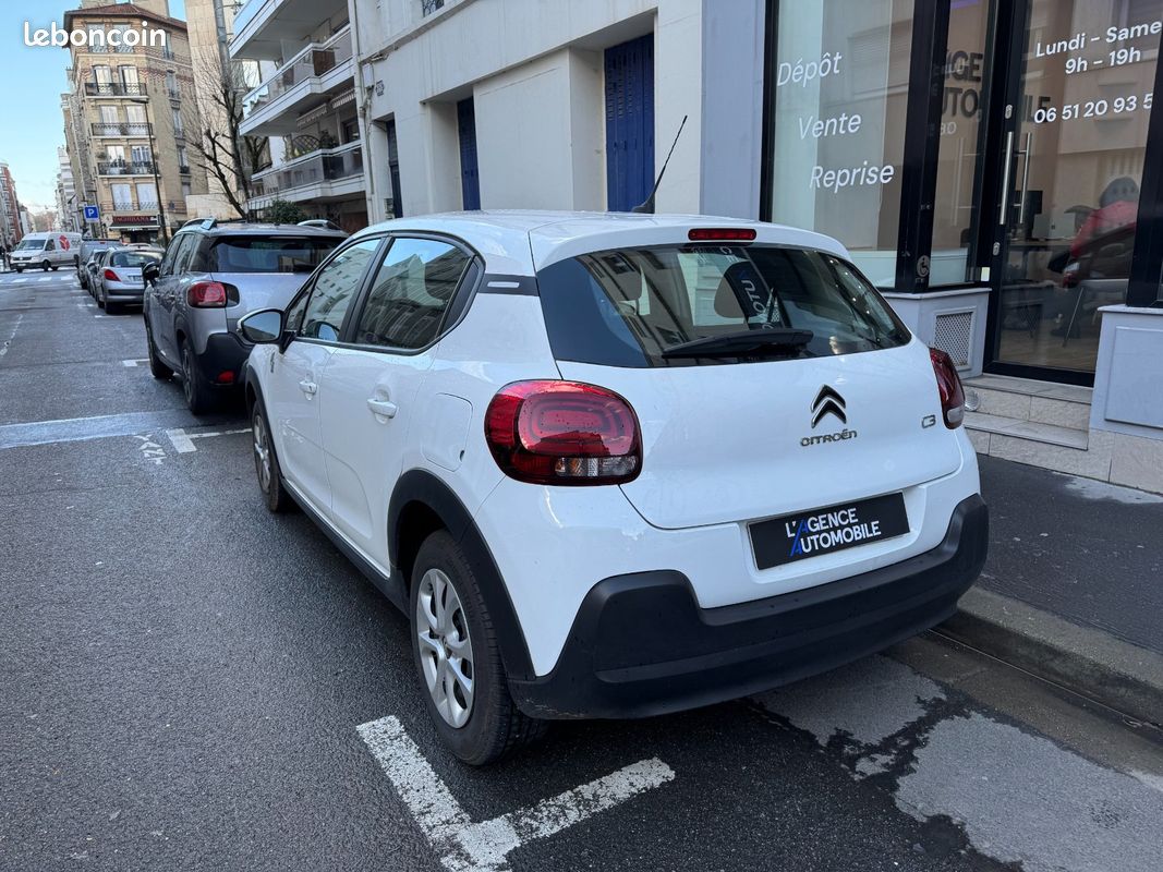 CITROEN C3 1.2 PureTech 83ch YOU - Garantie Constructeur - 1ère Main - Suivi Complet Citroën (image 3)
