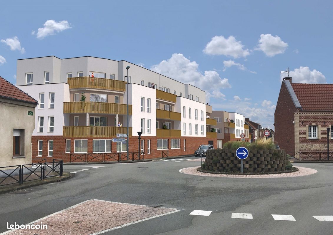 Appartement 4 pièces 82 m² · à Denain · 82 m² · 910 €