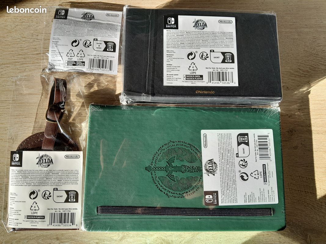 Pack The Legend of Zelda Tears of the Kingdom médaille de collection + goodies (image 2)
