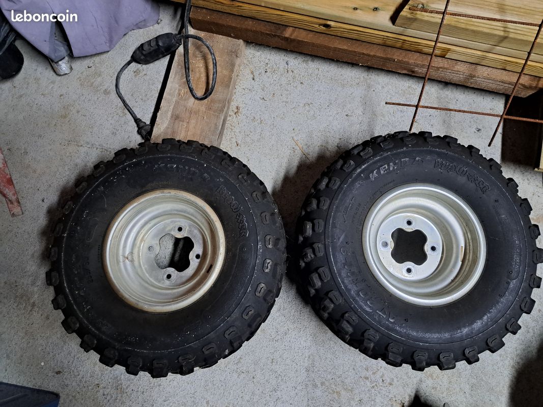 2 jantes arrière pour quad kymco maxxer 250 ou 300 (image 2)