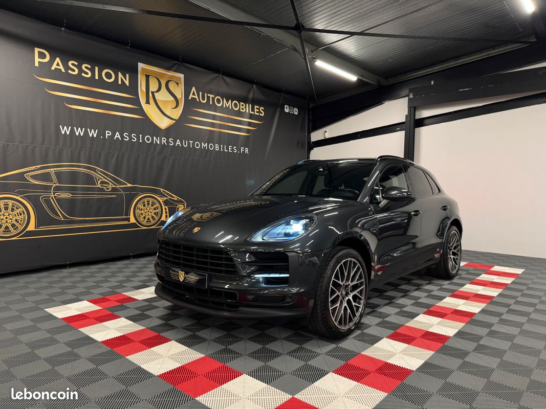 PORSCHE MACAN S 3.0L 354 CH – Gris Volcano – PASM / BOSE / Toit ouvrant (image 1)