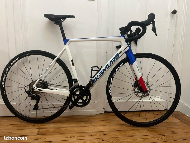 Cadre Vélo De Route K’80 Tange Hi-P - Blanc Nacré, Taille 52 Cm, Japon, Occasion
