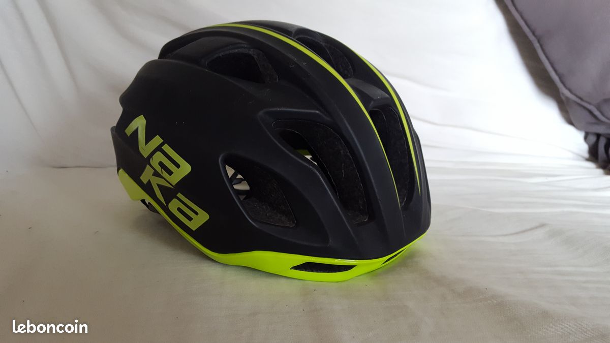Casque vélo Nakamura noir et jaune (image 2)