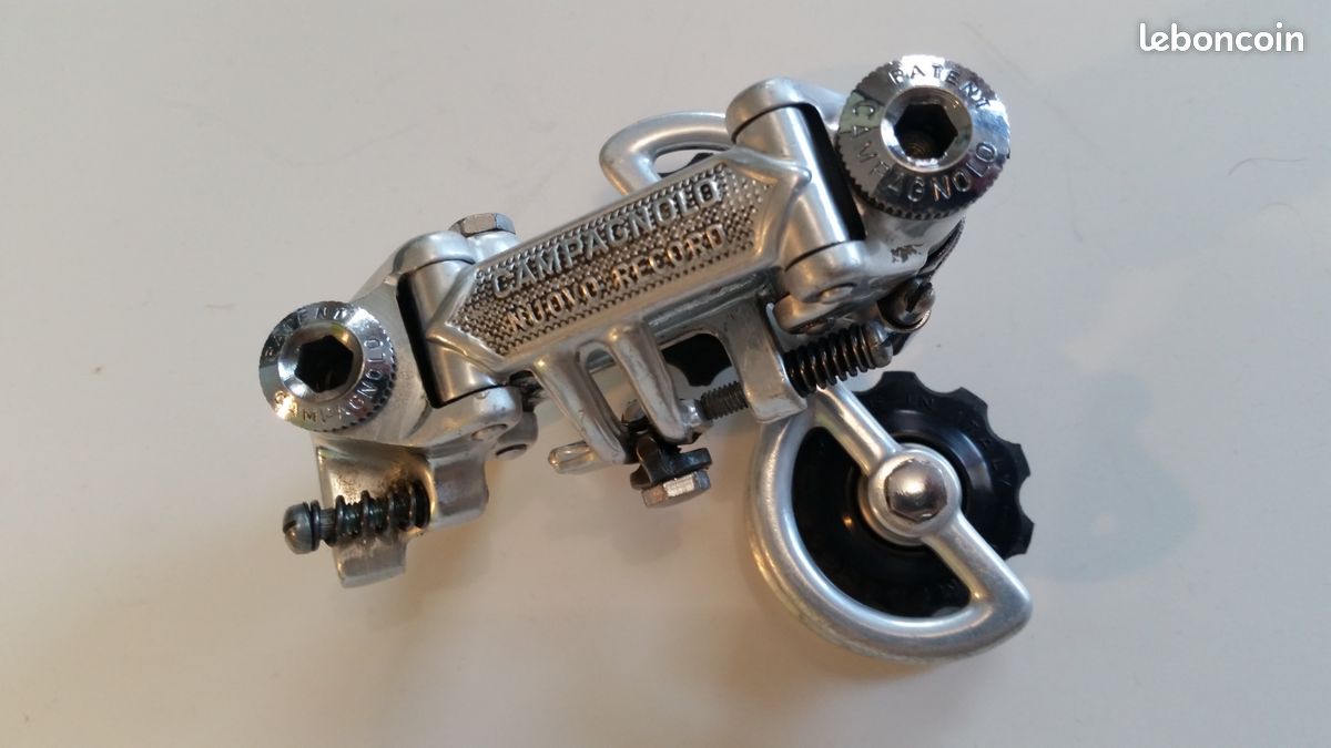 Dérailleur Arrière Campagnolo Nuovo Record - Vintage - Argent - Excellent État