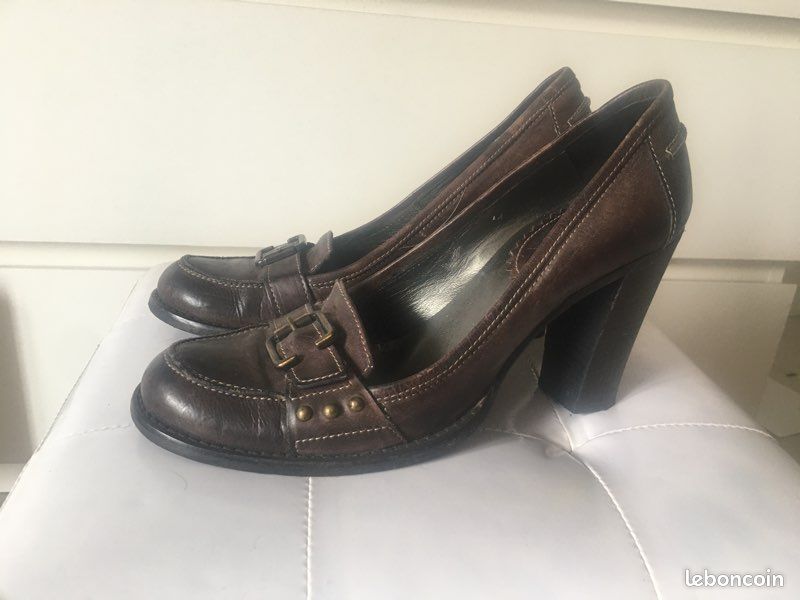 Escarpin cuir T38 sarah139 (image 2)