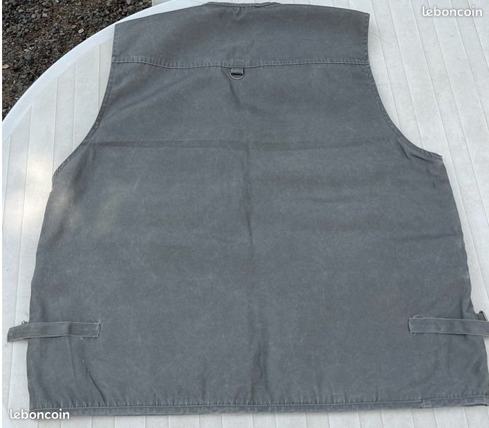 Hommes Exterieurs Multi-poches Gilet Mouche Xl Veste Pêche Photographie