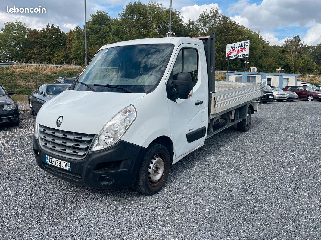Renault master 2.3 dci 125 cv grand plateau (image 1)