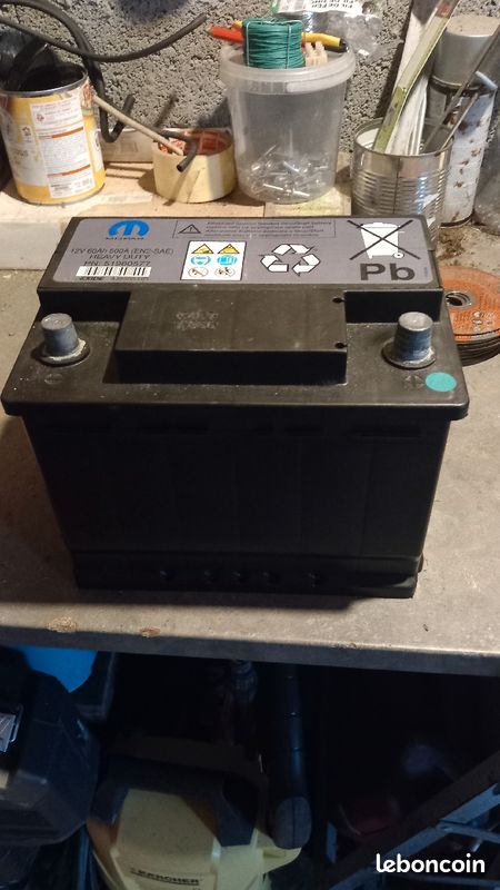 Batterie 12v 60AH 500A - Équipement auto