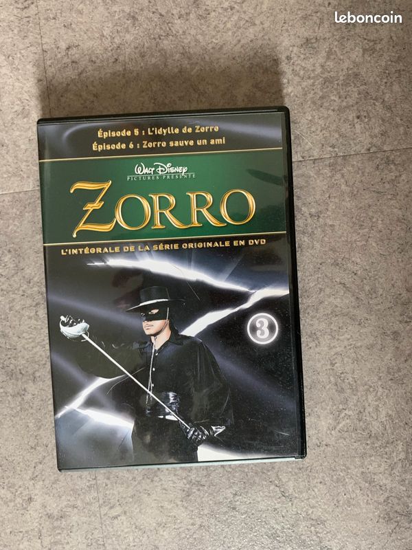 Lot de 3 DVD Zorro (image 8)