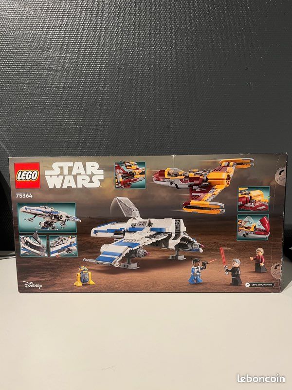 Lego star wars 75364, new républic E-wing vs shin hati’s starfighter (image 3)