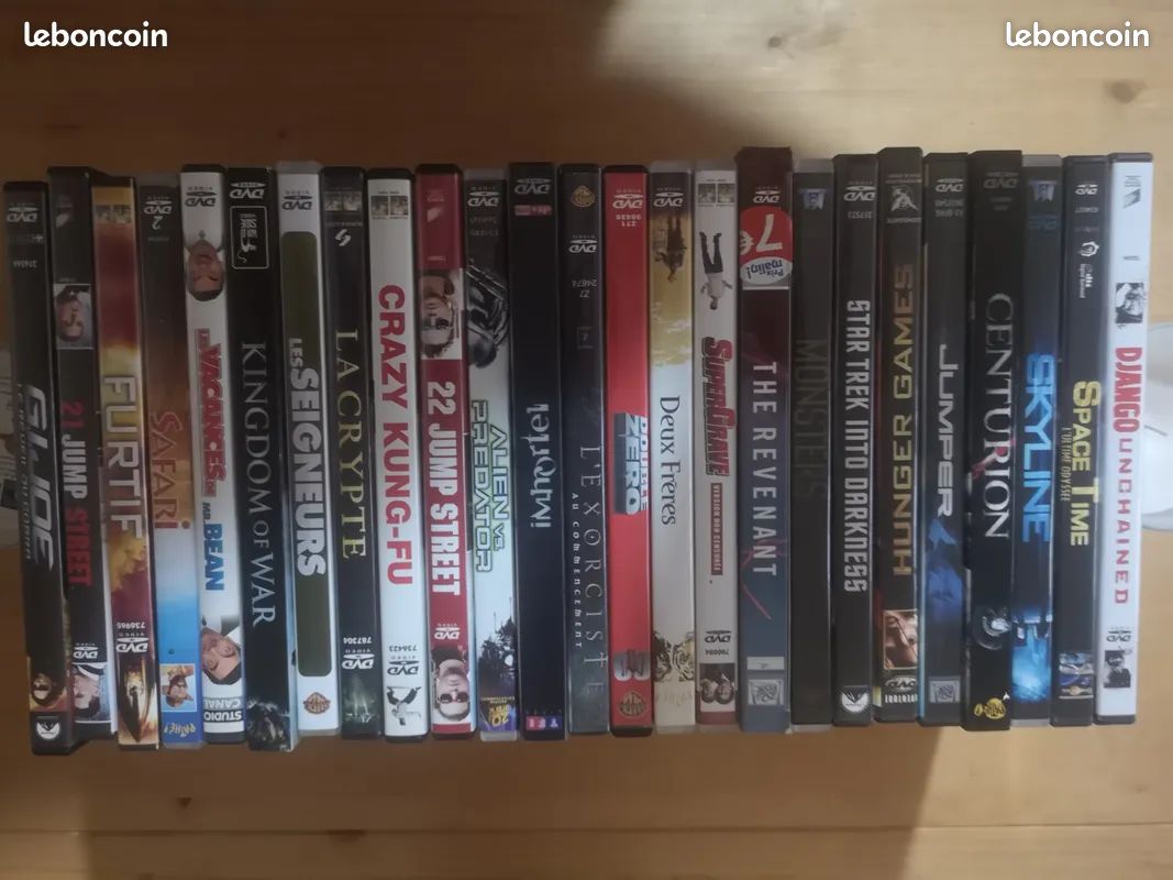 25 dvd divers 9 (40 euros le lot ou 2 euros le dvd) (image 1)