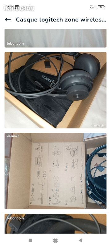 Casque Logitech zone wireless (image 3)
