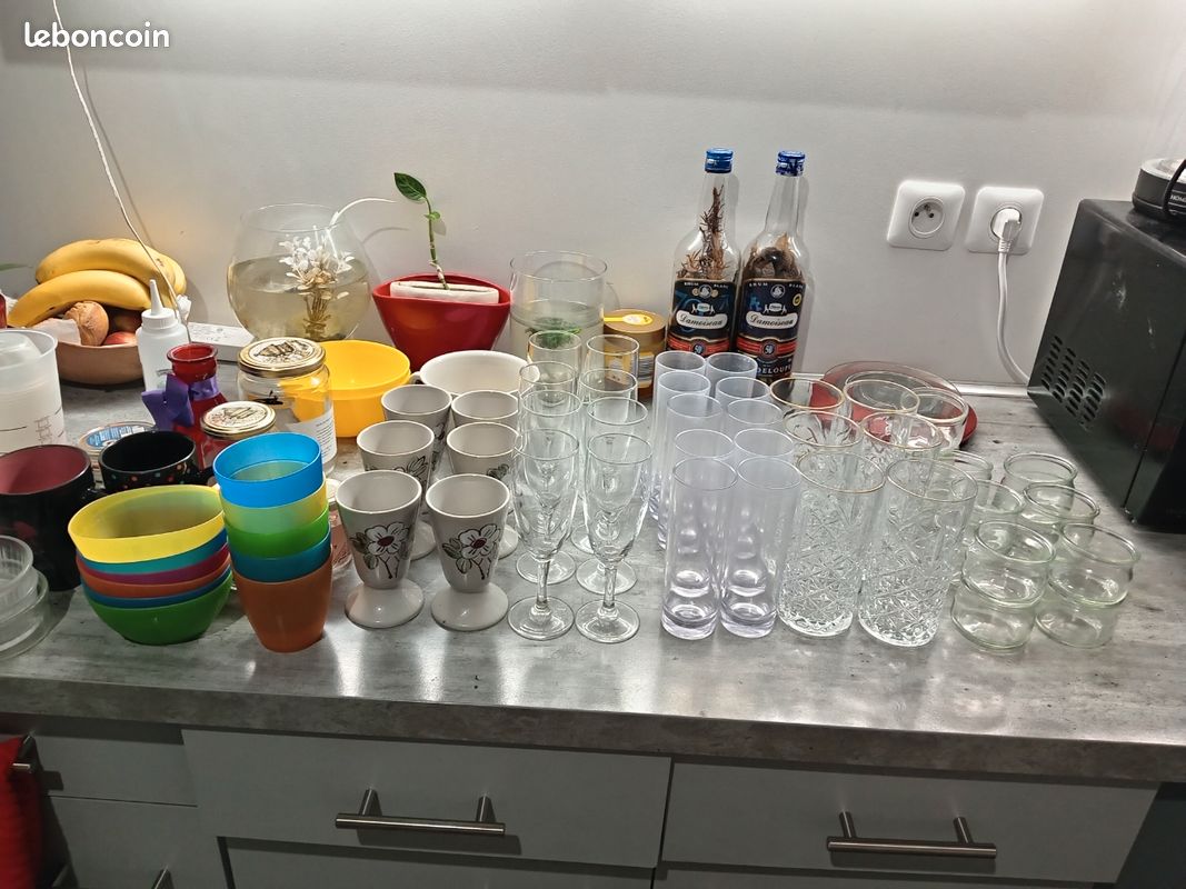 Lots de verres en bon état (image 2)