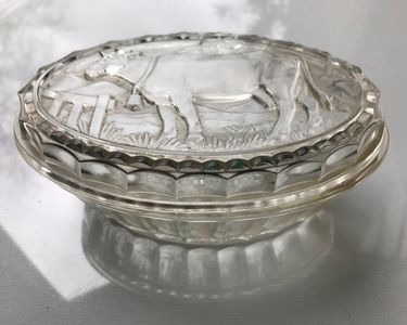 Beurrier ancien verre d'occasion - Arts de la table - - page 9