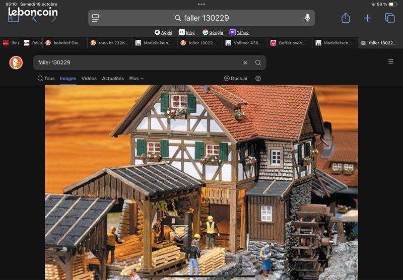Faller Petit Moulin H0 – Accessoire De Décoration Pour Réseau Ferroviaire